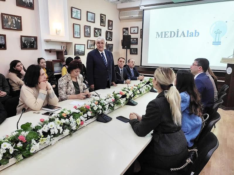29 ноября состоялась встреча между руководством Агентства MEDIA и Азербайджанского  Университетом Языков