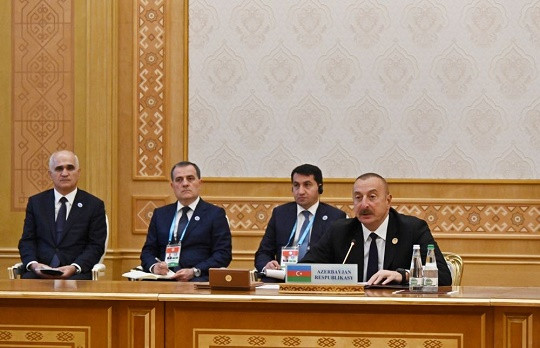 Президент Ильхам Алиев принял участие в VI саммите глав прикаспийских государств в Ашхабаде (ФОТО/ВИДЕО)