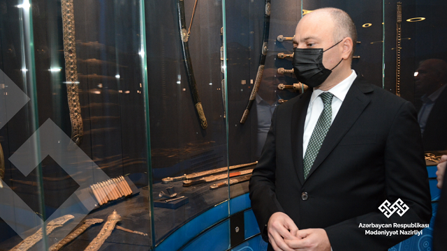 В Азербайджанском национальном музее ковра состоялась презентация новых изделий ручной работы