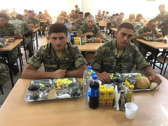 В  Агстафе состоялась встреча с военнослужащими по случаю праздника Гурбан